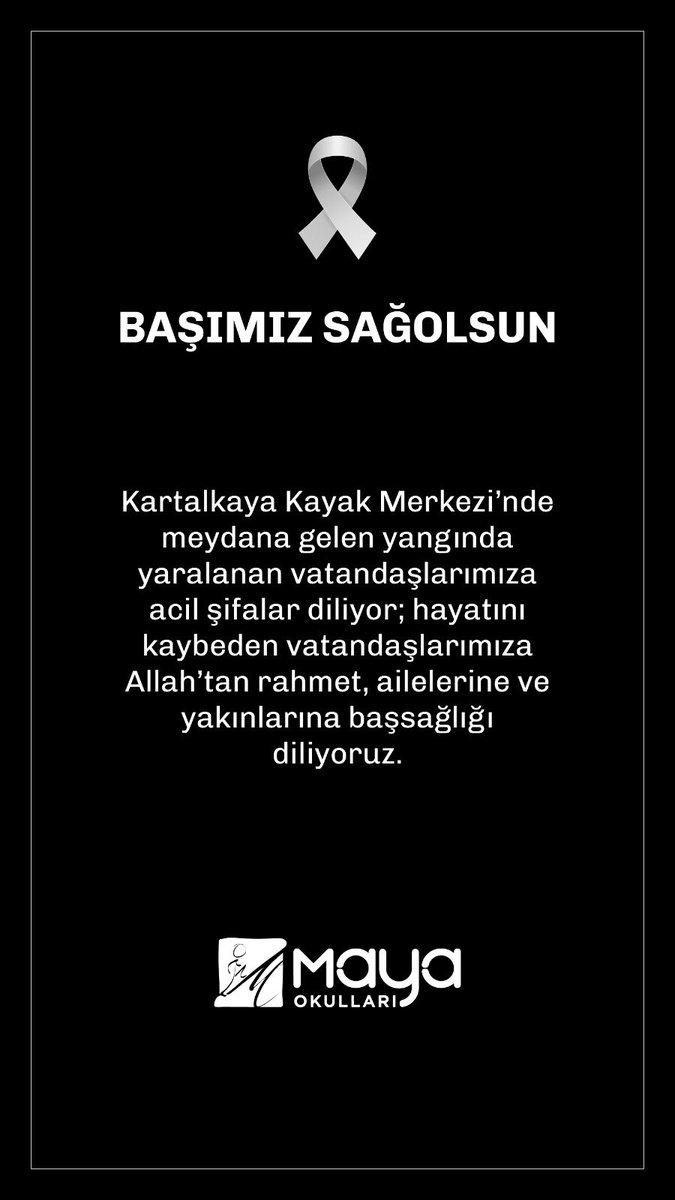 İhmaller ve eksiklikler nedeniyle böyle faciaların bir daha yaşanmadığı bir Türkiye diliyorum.