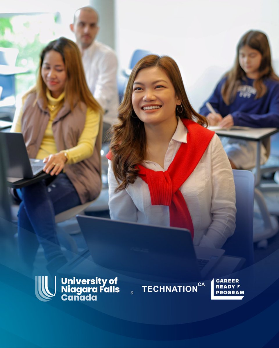 unfcan's tweet image. As one of several institutional brands included in a new partnership between GUS Canada and TECHNATION Canada, UNF can connect students with TECHNATION’s Career Ready Program. Read more in UNF News: tinyurl.com/yckah7mz  #TECHNATION #CareerReadyProgram