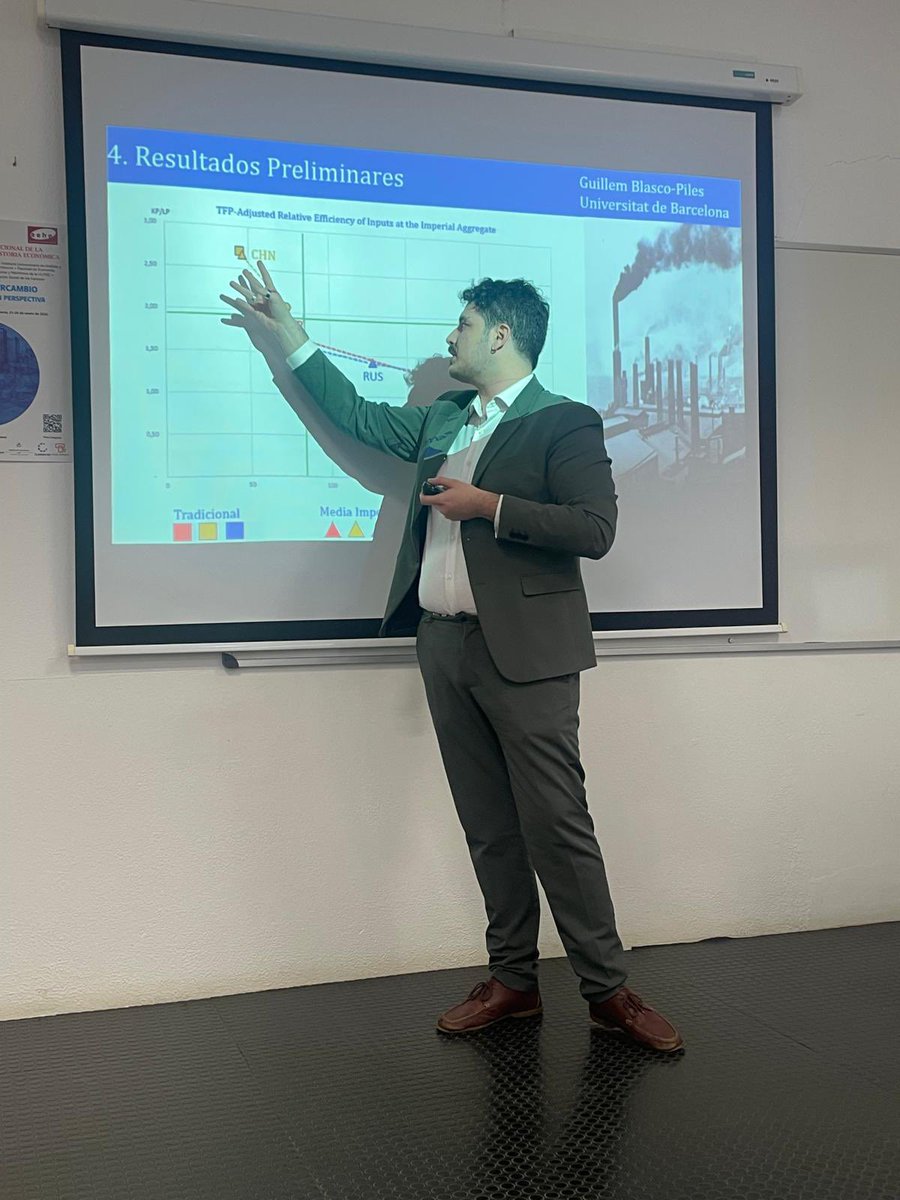 III Jornada Doctoral - Guillem Blasco (UB) sobre patrones de industrialización diferentes al europeo.