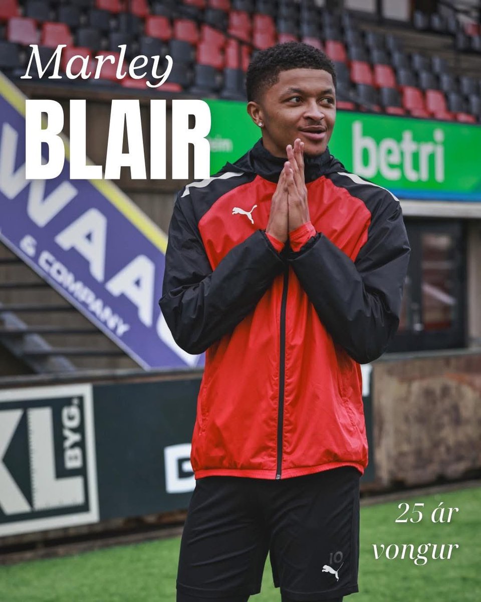 Marley Blair (25) - brother of former Liverpool player Harvey Blair - has joined HB Tórshavn 🔴⚫️

A bit unexpected as he played in the 2. Div 🇫🇴 last year for AB Argir but 11 goals has convinced HB to take a punt on him.

#faroeislands #football #Transfers #LiverpoolFC