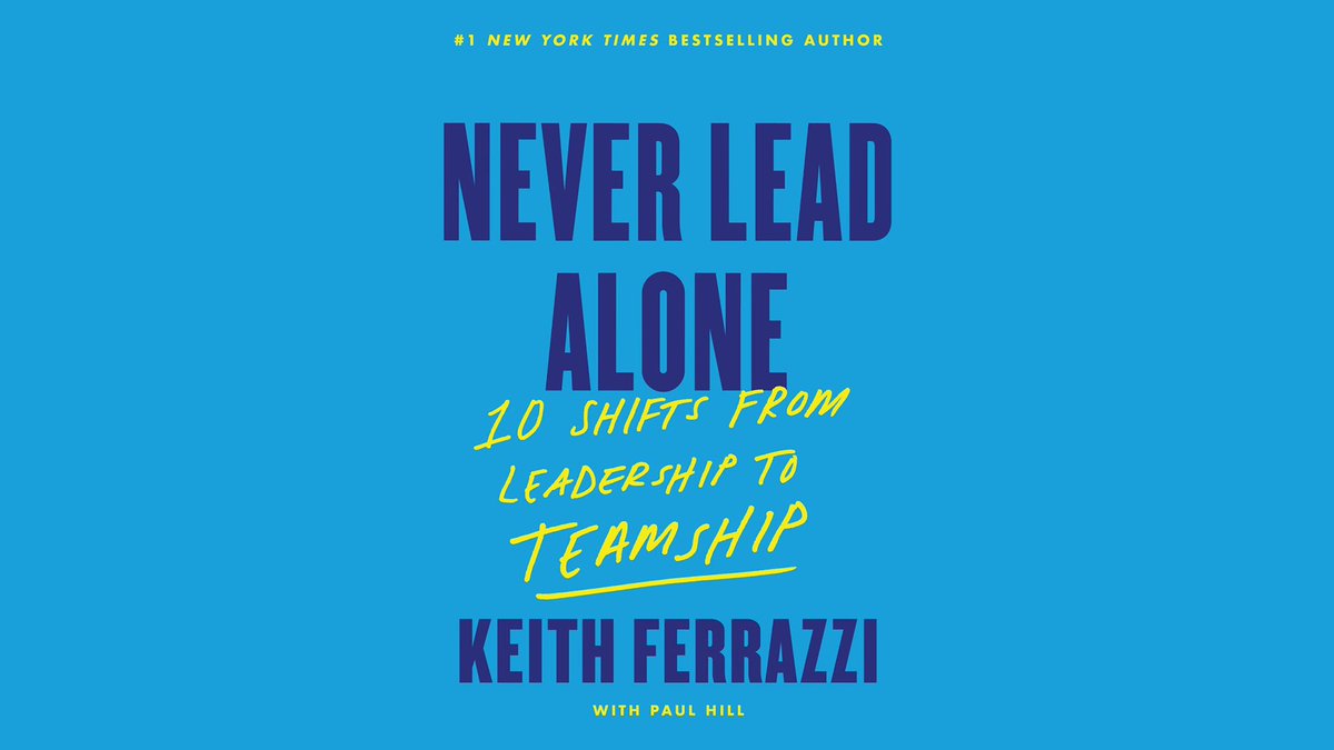 JuliaSherwinPR's tweet photo. Hey @PHLEaglesNation this is a book AJ &amp; the team should check out! @ferrazzi  #NeverLeadAlone #teamship https://t.co/tb8I58LQQf https://t.co/ZjSEh5DNjS