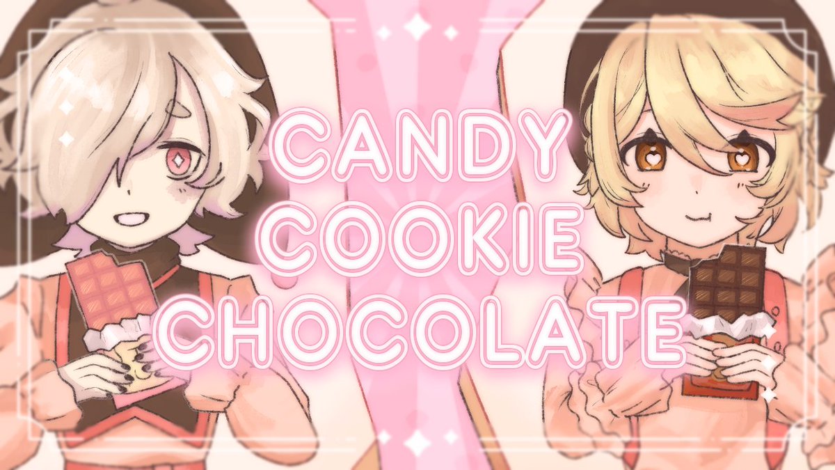 #カゼヒキ #ナースロボ_タイプT  #UTAU
キャンディークッキーチョコレート🍭🍪🍫
本日　20:00　公開します
2人の歌声と頑張ったオリジナルMV、たくさんの人に視聴して欲しい！
このポストが目に留まった方は、チャンネル登録して通知オンにして待ってて❣️
RPもお願いします！
youtu.be/I7FNZj4kpz0