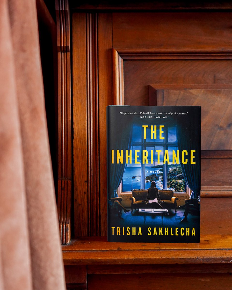 Pamela Dorman Books (@pameladormanbks) on Twitter photo Out TODAY! Don’t miss <a href="/TrishaSakhlecha/">Trisha Sakhlecha</a>’s THE INHERITANCE — an “insanely readable” (<a href="/lisajewelluk/">Lisa Jewell</a>) thriller. Out TODAY! Don’t miss <a href="/TrishaSakhlecha/">Trisha Sakhlecha</a>’s THE INHERITANCE — an “insanely readable” (<a href="/lisajewelluk/">Lisa Jewell</a>) thriller.