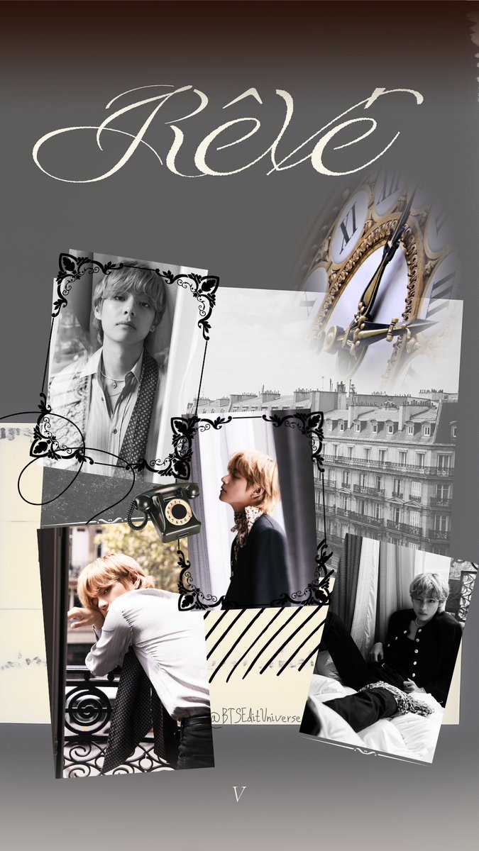 BTSEditUniverse's tweet photo. 📸 《 #V_Rêvé Wallpaper Version 》 📸

Part: 2/2 💜

These pictures are so beautiful that inspired me to make these FREE wallpapers in 'aesthetic and vintage style', I hope you like them 🥹✨️💜

@BTS_twt
#방탄소년단 #Wallpapers #BTS #BTSV https://t.co/Z7VzkFeHFh