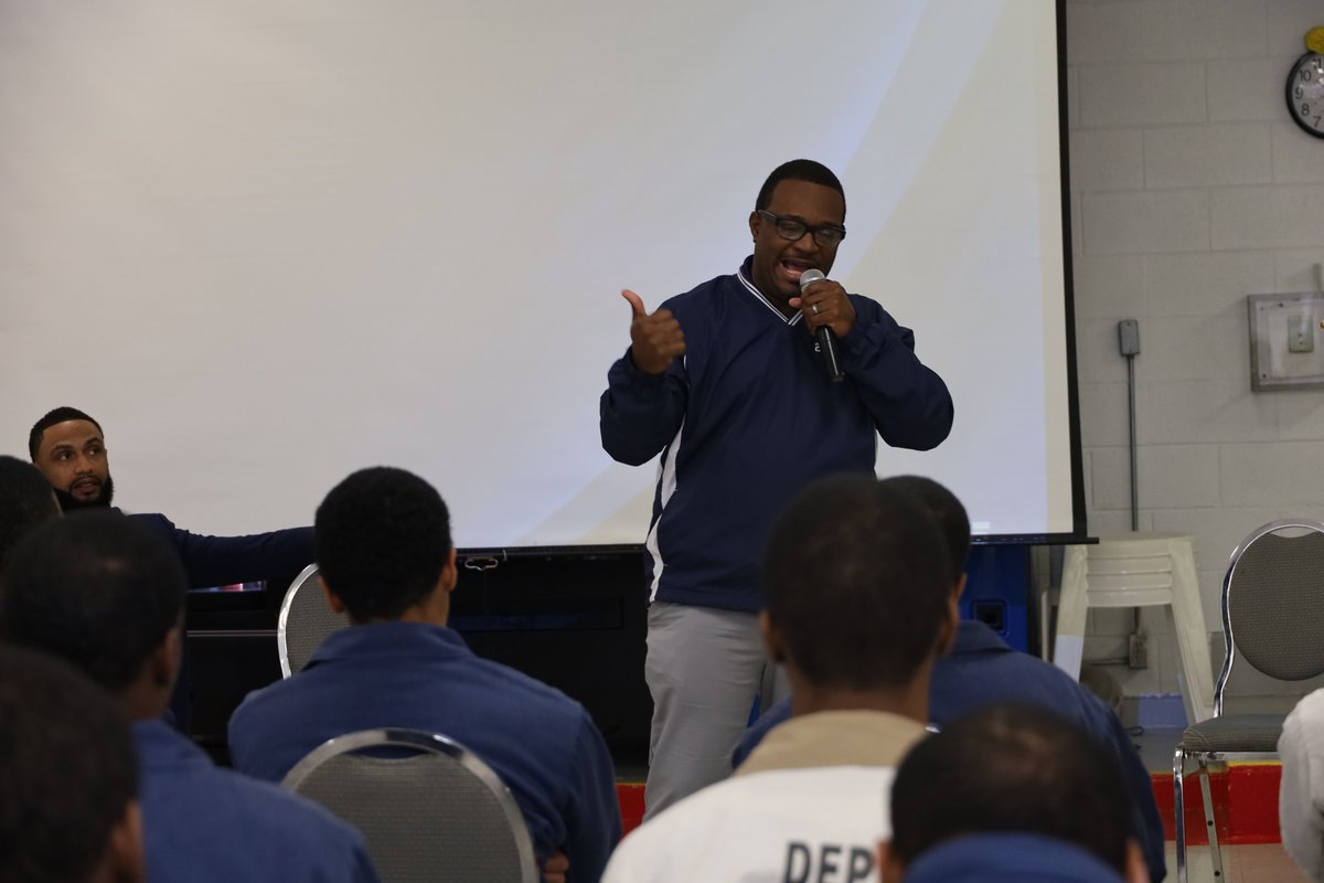 GA_Corrections's tweet image. @GA_Corrections appreciates @centralgatech for providing a peer mentoring program for juvenile offenders. This program is designed to inspire, motivate, and provide guidance through shared stories, experiences, and shared values by CGTC's college athletic staff.