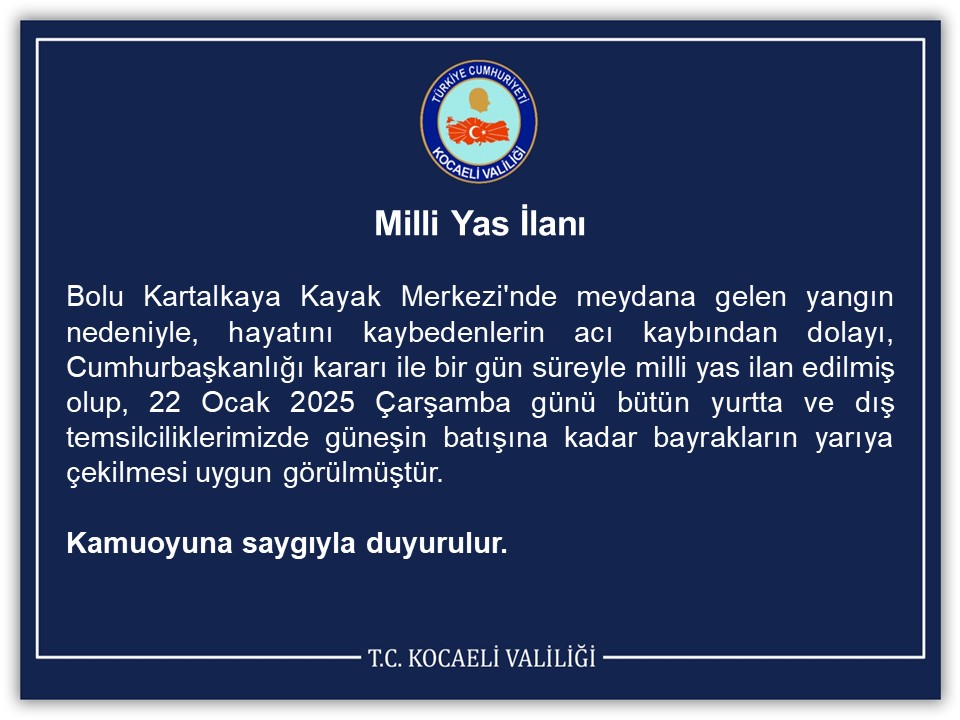 Milli Yas İlanı
⬇️
kocaeli.gov.tr/milli-yas-ilan…
