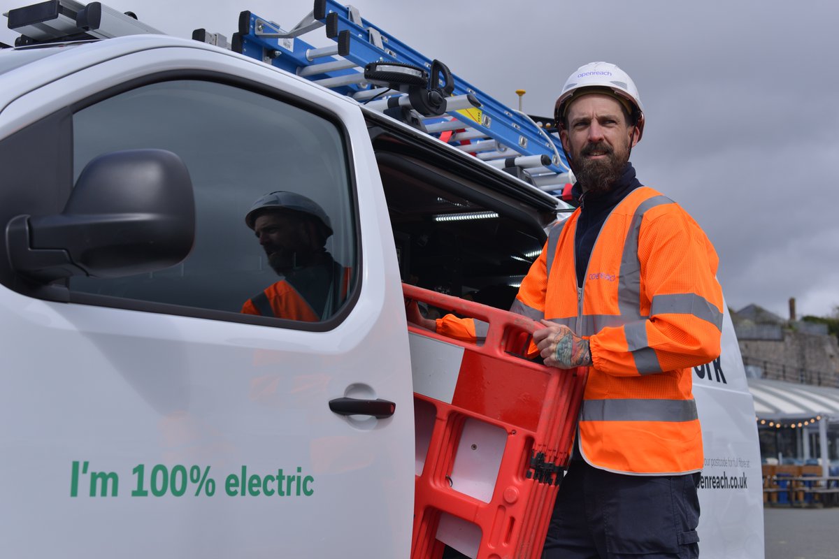Openreach tweet media