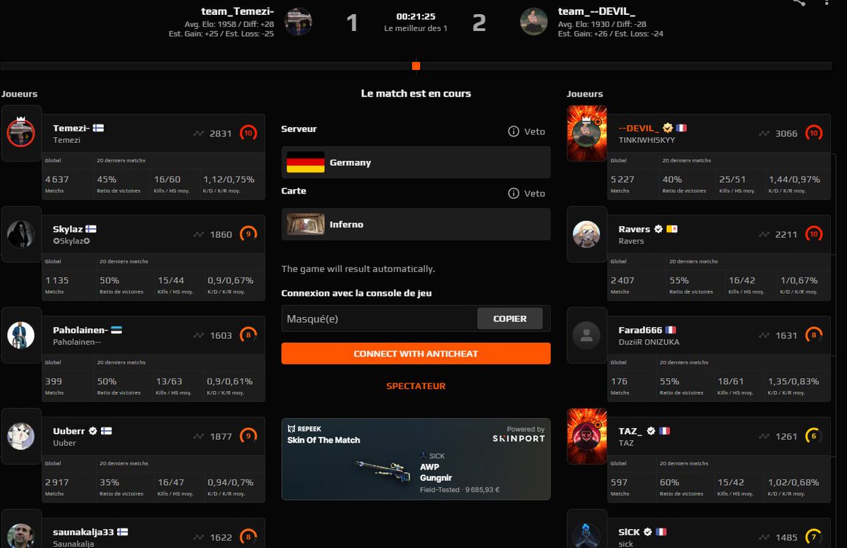 <a href="/FACEITSupport/">FACEIT Community Support</a> Need to cancel this room man ! 
Everyone crashed and we can't do nothing
faceit.com/fr/cs2/room/1-…
