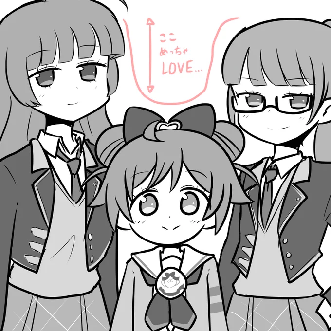 プリパラ16話まで観たよらくがき☺️ 