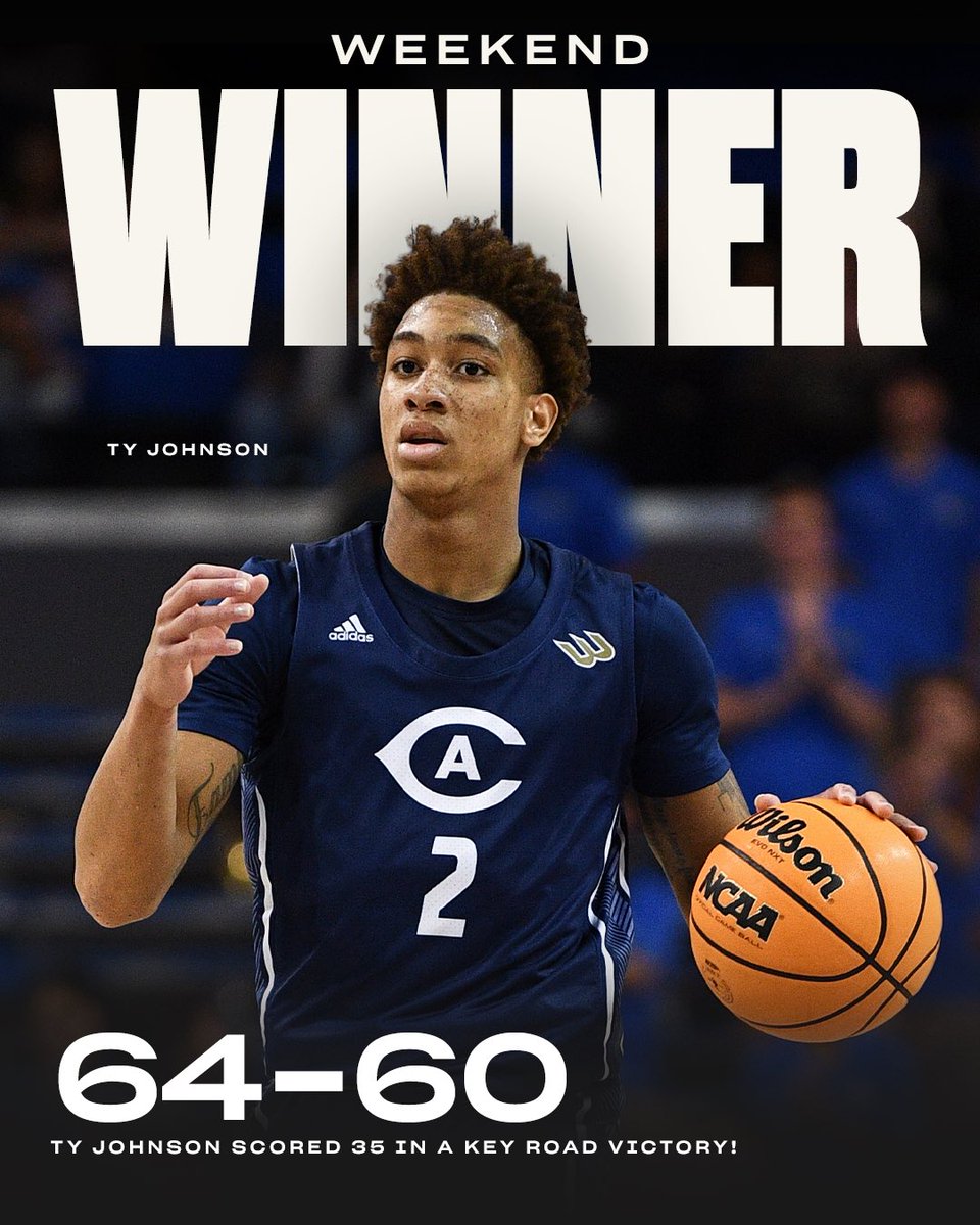 Conference player of the week✅
Our weekend winner✅