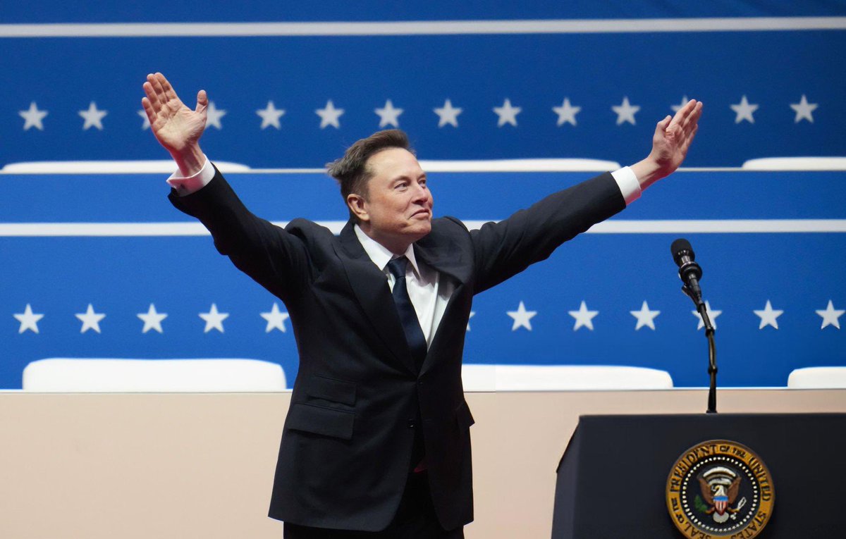 Elon Musk is now technically the Dogefather of the United States 🇺🇸