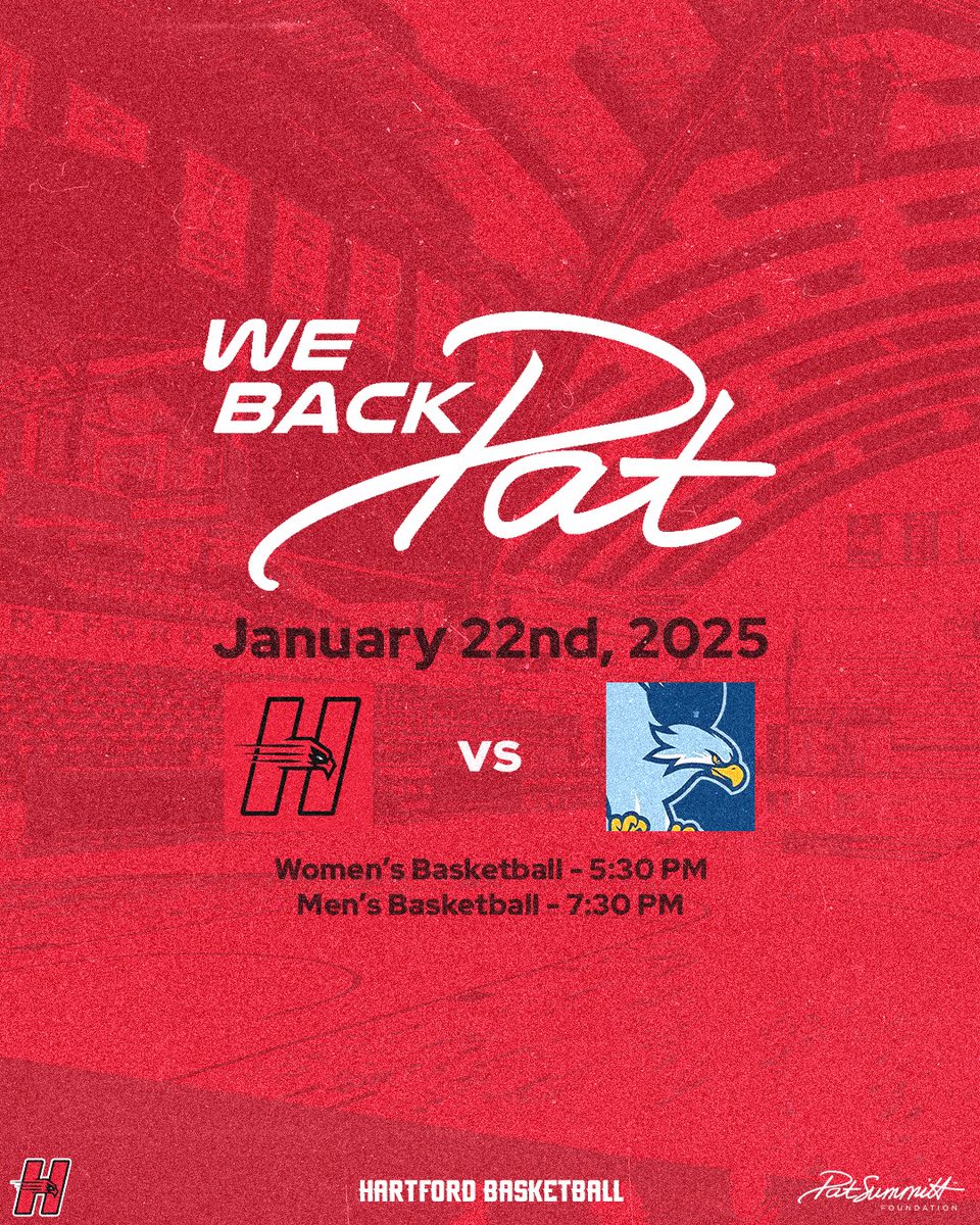 HartfordHawks's tweet image. Join Us Tomorrow Night as We Back Pat in the Fight Against Alzheimer’s. 

#WeBackPat | #HawkPride