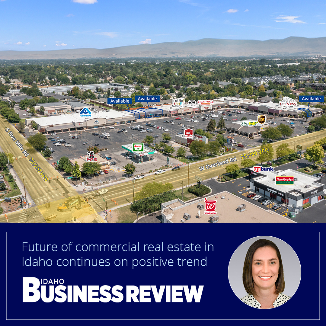 Read the full article: hubs.la/Q033lZgh0

Interested in learning more about the future of CRE in Idaho or looking for current available retail spaces for sale or lease, contact our experts at 208 345 9000.

Colliers Paragon, LLC.
