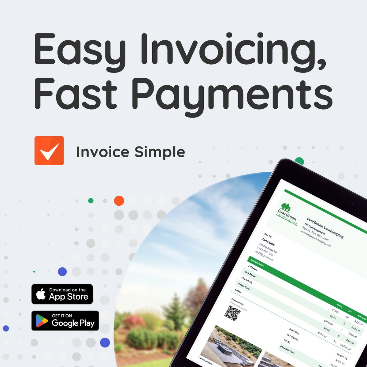 Invoice Simple tweet media