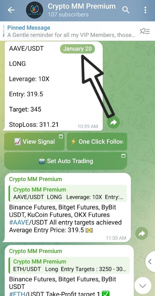 Also posted $AAVE's Trade as i said you.We made 70%+ 🤯 Profits in a single Trade

If you're also interested in earnings Profits 🤑with us on daily basis with Dedicated details🙂link👇telegram.me/Cryptomoneymak… #Bitcoin #Cryptos #Cryptocurrency #profit #Cryptotrading #Tradingtips