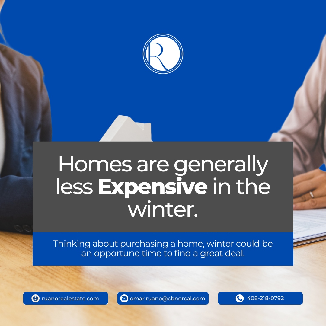 OmarRuanoRealtr's tweet photo. Did you know? 🧐 Winter often brings opportunities for buyers to find homes at lower prices. ❄️🏡 

Fewer buyers mean less competition, which can give you an edge. 

If purchasing a home is on your radar, this could be the perfect season to start exploring options!
.
.
.
#Wint... https://t.co/QlpH7CE25Q