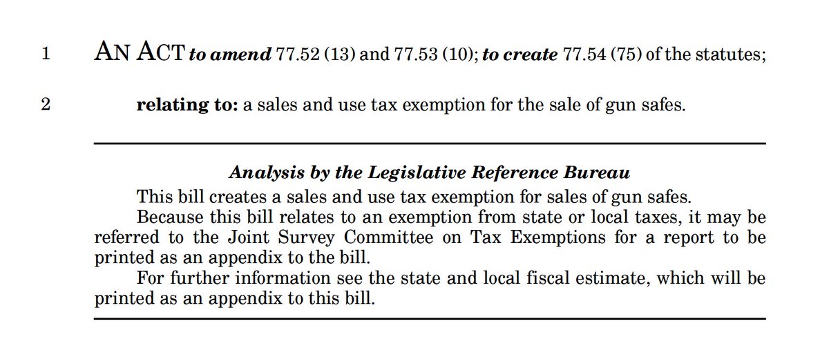 Inbox: Republicans <a href="/RepAdamNeylon/">Rep. Adam Neylon</a> and <a href="/Vanwanggaard/">Van Wanggaard</a> are proposing legislation to exempt gun safes from Wisconsin's sales and use tax.

This comes roughly a month after a tragic school shooting in Madison.