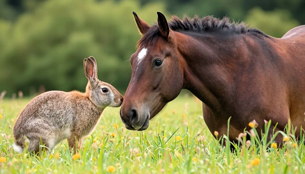 Why Rabbits and Horses Are More Alike Than You Think. New video-
youtu.be/bIBgBqnYmfk