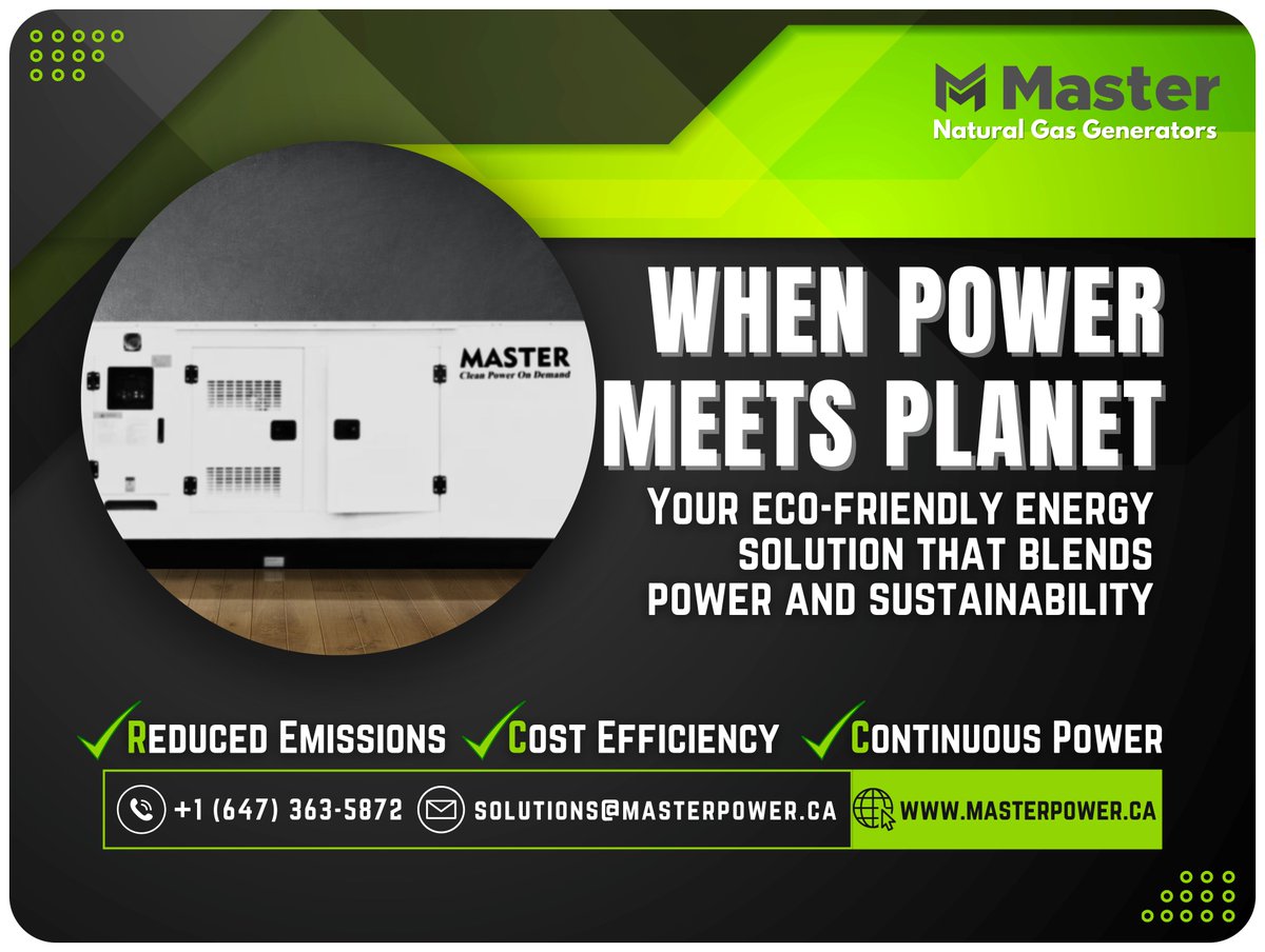 _MasterAire_'s tweet image. Power with Purpose!

#ecopower #greenenergy #naturalgasgenerators #masteraire #masterpower