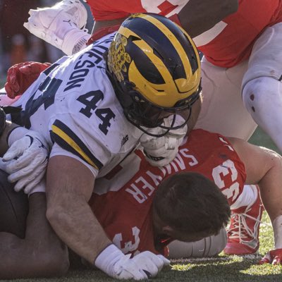 bigbabolat's tweet photo. @CFBPlayoff What Jack Sawyer will be remembered for. https://t.co/gtOM7lJEuj