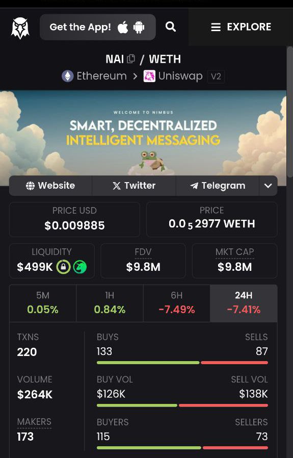 Nimbus AI is a decentralized messaging platform redefining privacy and intelligence.

It is Built on Matrix meaning no central servers. 

Local AI processing: smart replies, real-time translations, all on your device.

End-to-end encrypted: your keys, your messages.

#NAI have so