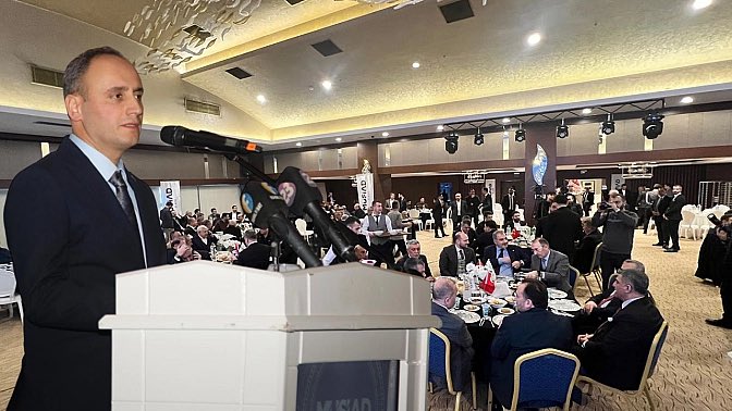 Müstakil Sanayici ve İş Adamları Derneği (MÜSİAD) Elazığ MÜSİAD'da yapılan olağan kongre sonucu Elazığ şube Başkanlığına Fatih Karakaya seçildi.
Çok değerli Başkanıma yeni görevinde başarılar diler,İlimize,Ülkemize hayırlı ve uğurlu olacağını bekliyorum.<a href="/MUSIAD/">MÜSİAD</a>