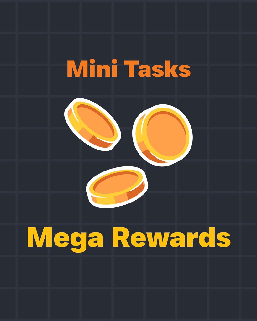 🎲Join the adventure at Mini Hunters! Complete fun challenges, earn exciting rewards, and delve into the world of Web3 gaming. Every step counts!🎯

#P2E
#BSCGems 
#Binance 
#Airdrop
#Gleam

gleam.io/u0YNj/mini-hun…