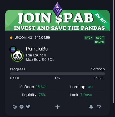 🔥 $PAB: Profit Meets Purpose

🌍 Support wildlife with every milestone.
📈 Secure your future with strong tokenomics.
🎁 Join early and claim 10,000 $PAB for FREE!
Follow us, RT this post, and drop your $SOL address.

#Base #Solana #polygon #bitcoin $pepe $wif $bome $shib $doge