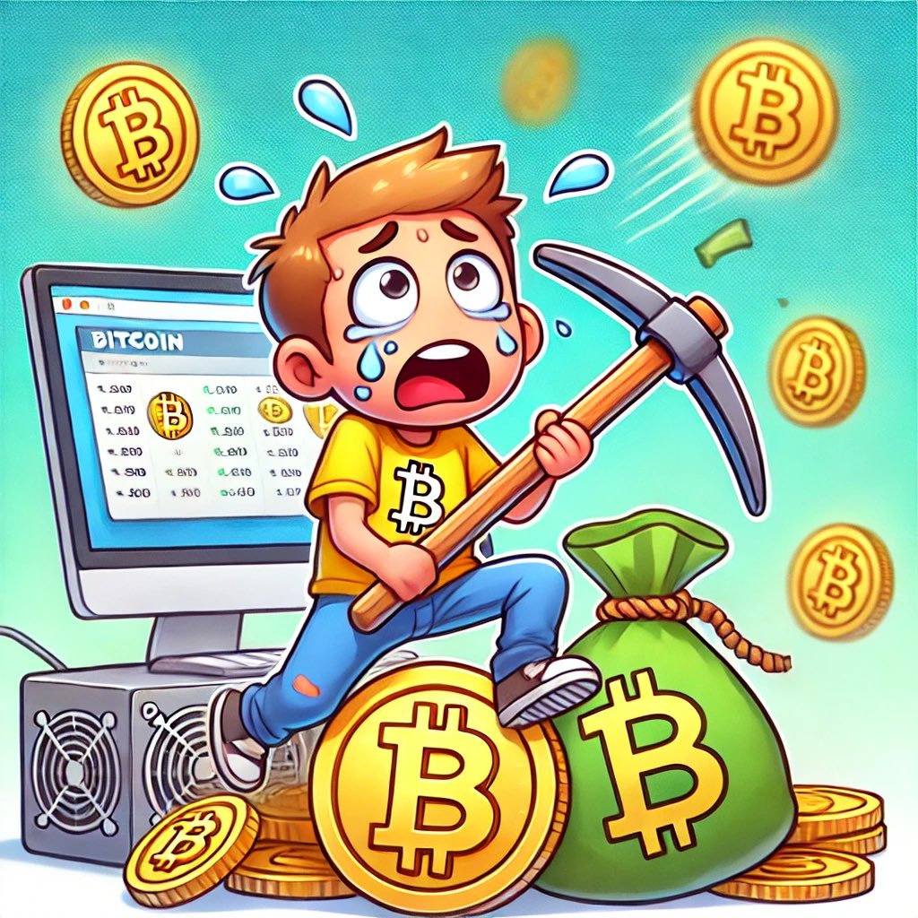 GagJoke2025's tweet photo. Mining Bitcoin in 2010: ‘Woohoo! Another block!’
Mining Bitcoin in 2025: ‘Why won’t this coin break?!’ 🪓💸

#Bitcoin #CryptoHumor #MiningProblems #GagJoke 
@GagJoke2025 #btc #memecoin #BTCUSDT https://t.co/OvbCNZNjNE