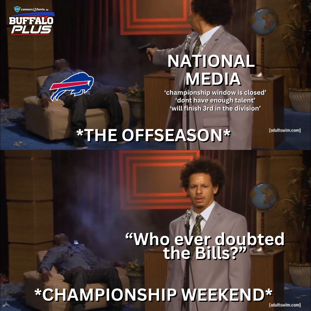 I'll just leave this here...

#BillsMafia <a href="/BuffaloPlus/">Buffalo Plus</a>