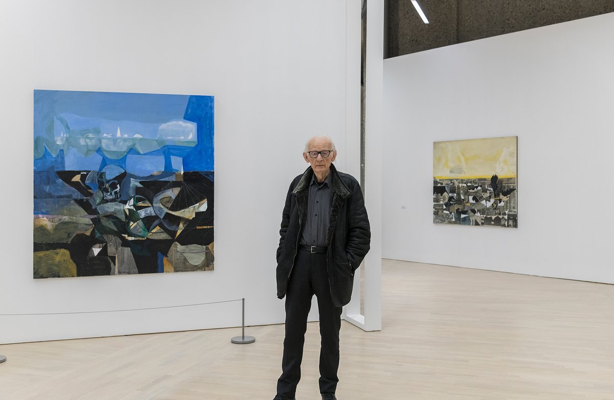 R.I.P. Håkon Bleken (1929-2025) - it was an honour to use Memento Mori II, 2018 as the cover of my last album. You were a true source of inspiration in both spirit and work and will be deeply missed.