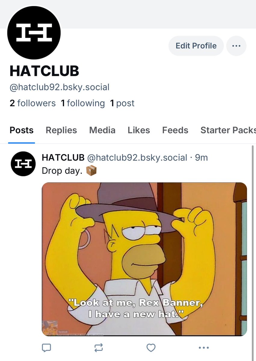 HAT CLUB tweet media
