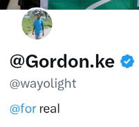 @Gordon.ke (@yloodreams) on Twitter photo 