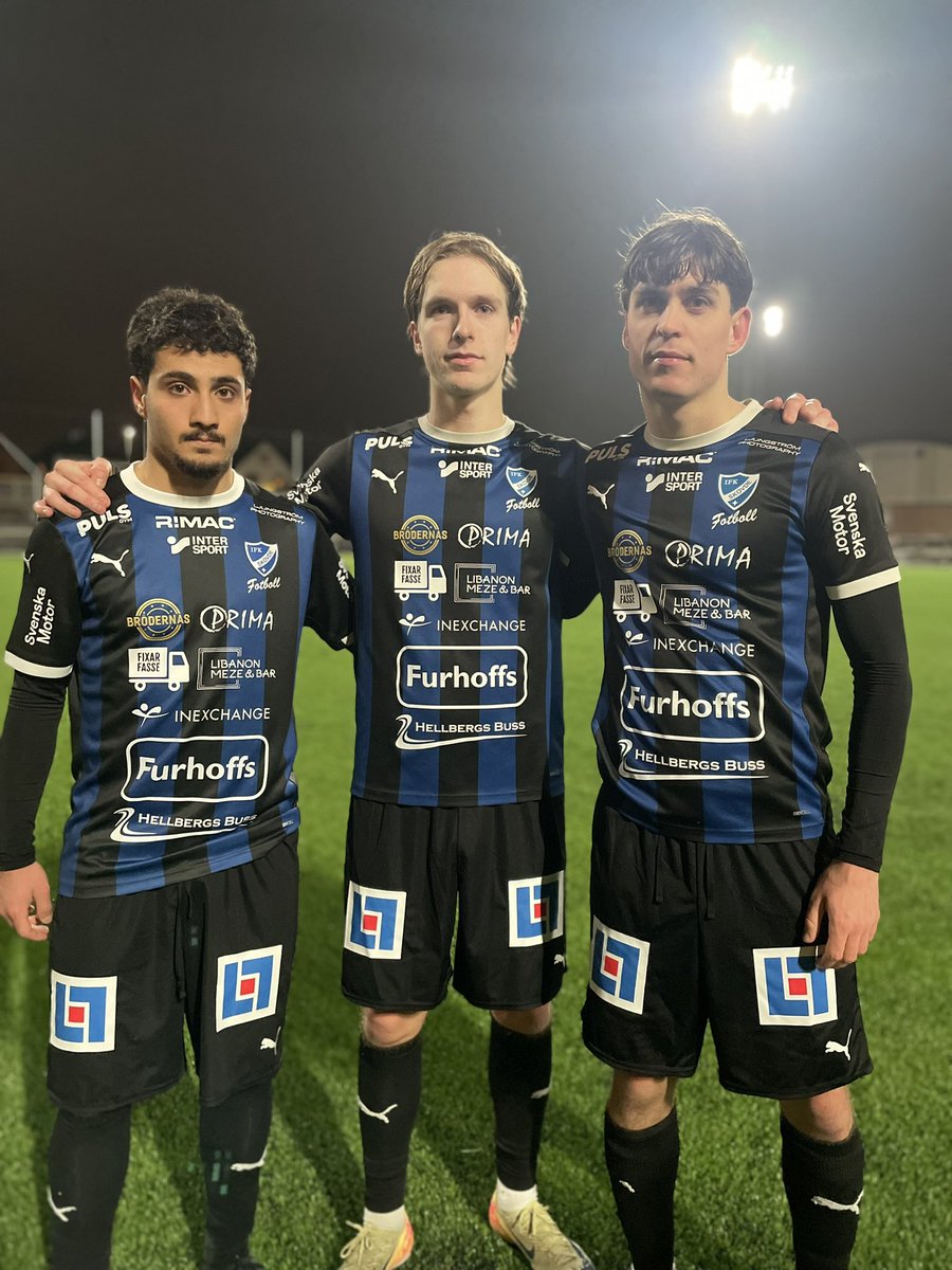 ✅| KLAR SEGER I FÖRSTA TRÄNINGSMATCHEN 

IFK besegrar Tidaholms GIF med 4-0 i årets första match. David Frisk målade dubbelt, nyförvärvet David Björnsson målade direkt och Ninous Mama fastställde slutresultatet.

#ifkskövde🔵⚪