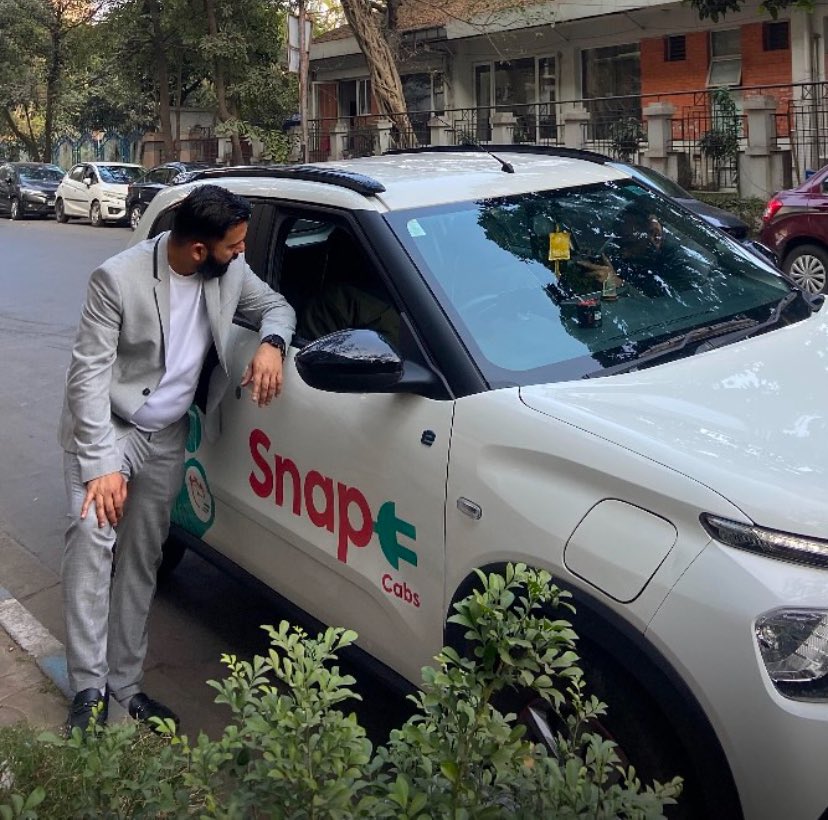 Our Founder <a href="/MayankBindal15/">Mayank Bindal</a> inspecting his priced Possession.