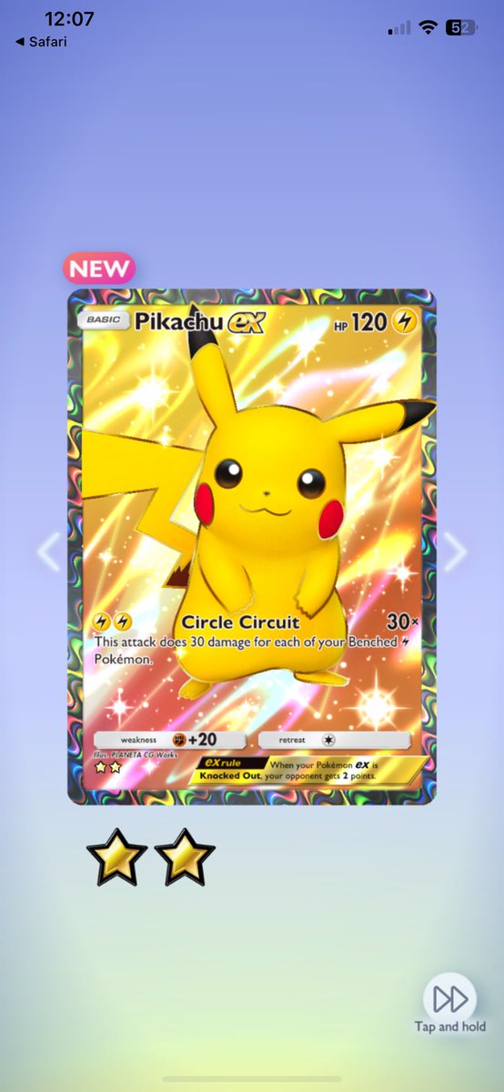 After being on X for 5 minutes again, I’ve realized I picked an odd time to start posting again.

On a side note, pulled this in Pokémon Pocket last night! Let’s gooooo!