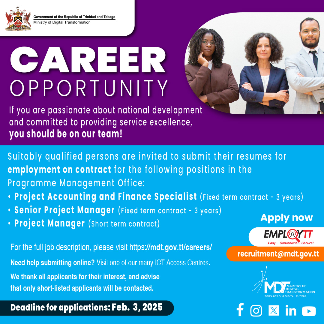 Ministry of Digital Transformation 🇹🇹 tweet media