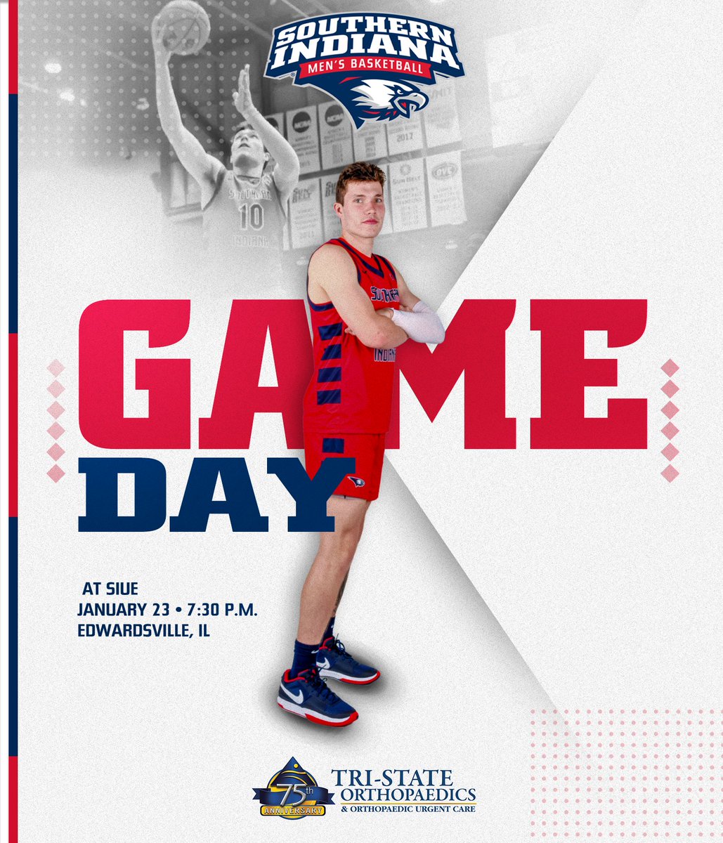 USI Athletics (@usiathletics) on Twitter photo ๐ ๐ถ๐ฑ๐๐ฒ๐ฎ๐๐ผ๐ป ๐ฅ๐ผ๐ฎ๐ฑ๐๐ฟ๐ถ๐ฝ
<a href="/USI_Basketball/">USI Basketball</a> hits the road for an OVC showdown with the Cougars.
๐<a href="/SIUEMBB/">SIUE Hoops</a>
๐Edwardsville, IL
๐bit.ly/40I1rZu
๐ปes.pn/4h4Yc48
๐ฆ
๐ #GoUSIEagles #OVCit ๐ ๐ถ๐ฑ๐๐ฒ๐ฎ๐๐ผ๐ป ๐ฅ๐ผ๐ฎ๐ฑ๐๐ฟ๐ถ๐ฝ
<a href="/USI_Basketball/">USI Basketball</a> hits the road for an OVC showdown with the Cougars.
๐<a href="/SIUEMBB/">SIUE Hoops</a>
๐Edwardsville, IL
๐bit.ly/40I1rZu
๐ปes.pn/4h4Yc48
๐ฆ
๐ #GoUSIEagles #OVCit