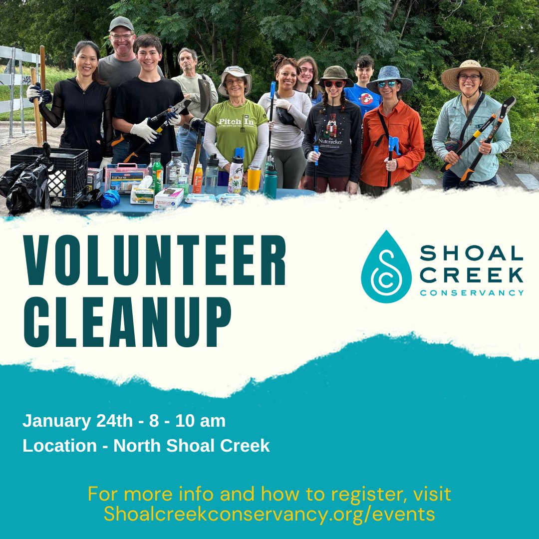 Shoal Creek Conservancy tweet media
