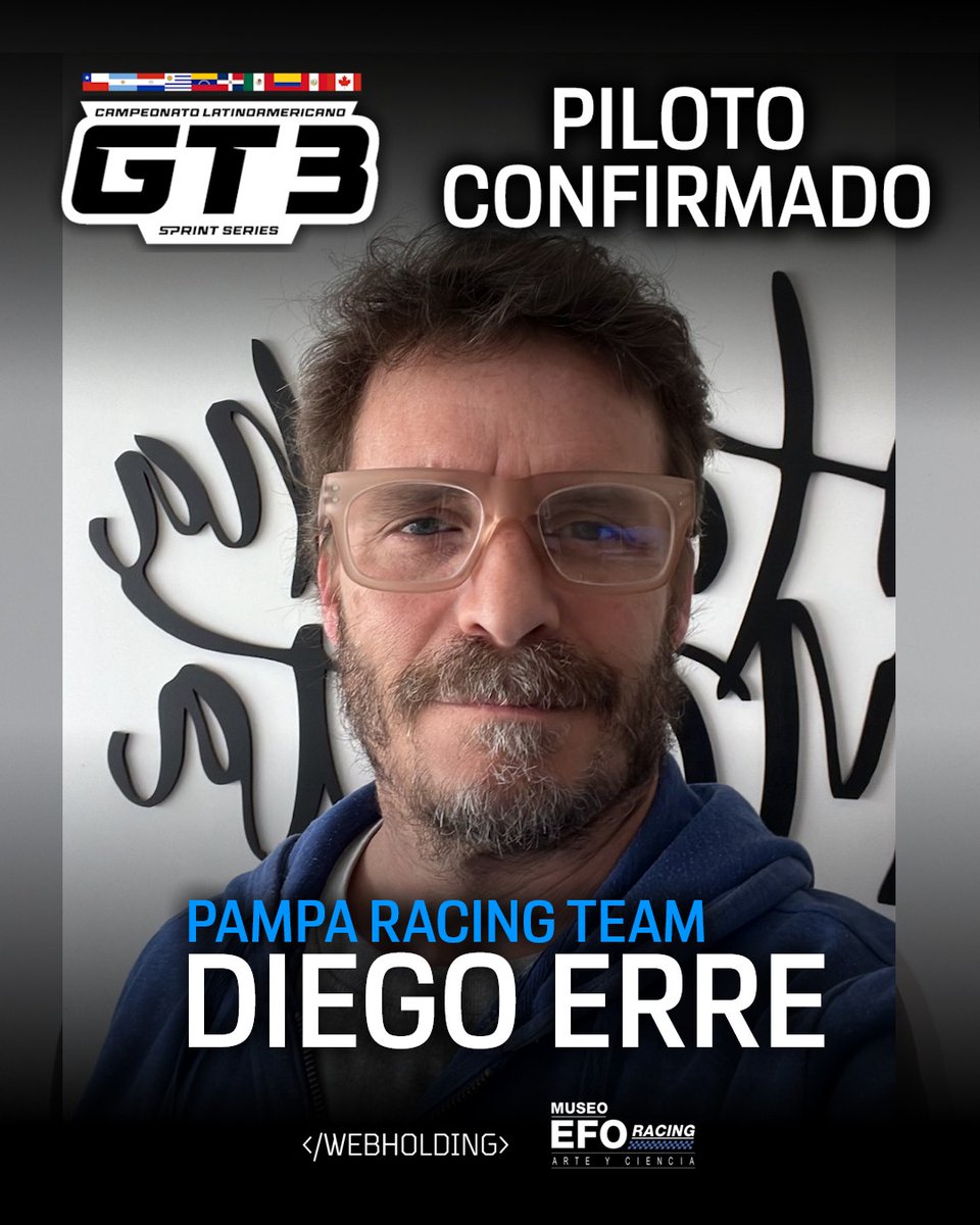 Diego Erre del Pampa Racing Team busca seguir con su buena racha en los campeonatos de LATIS!