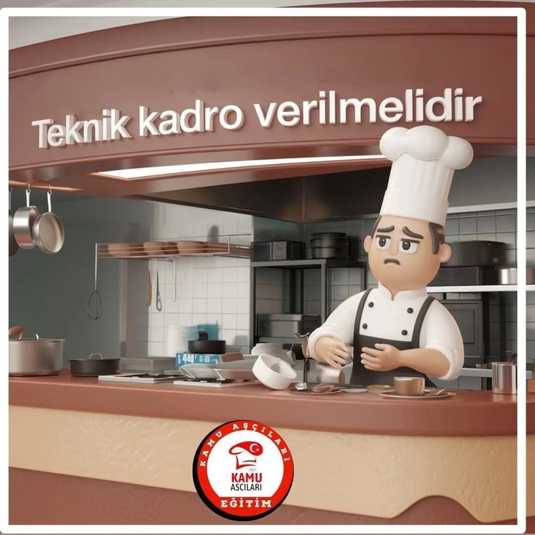 KamuAscilar's tweet photo. @umitdemirel5206 @kamubirligikonf @KamuAscilari_ Destekleriniz den dolayı teşekkür ederiz. Mesleğimizin yeri olan teknik hizmetler sınıfında yer almamız gerektiğini bir kez daha belirtiyoruz. #kamuaşçıları @tcmeb @Yusuf__Tekin 
#aşçılarths https://t.co/VvzpARJstj
