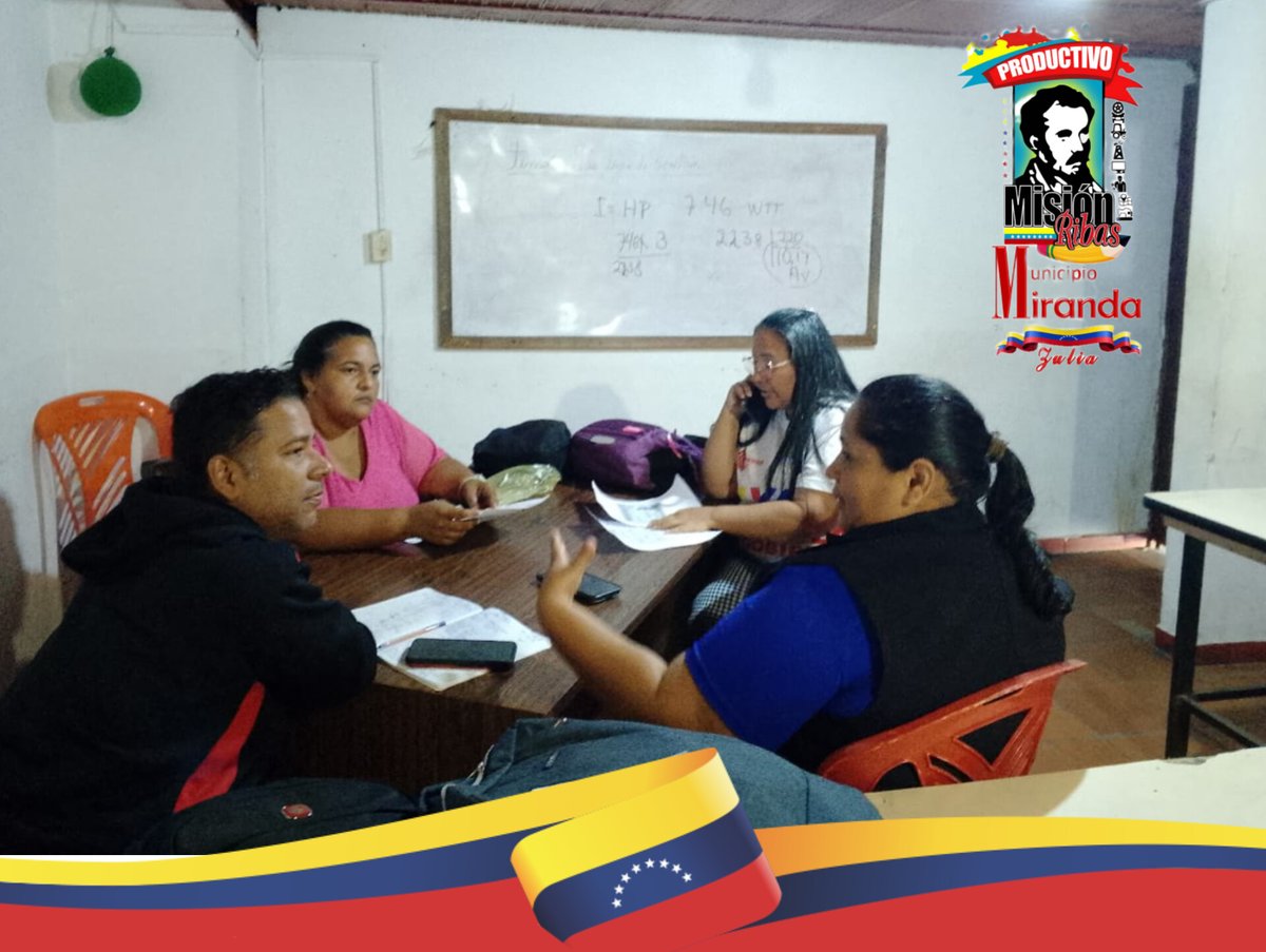 Reunión Equipo de Trabajo 🧑🏻‍💻 Mision Ribas Municipal 👩🏻‍🏫👨‍🏫 Planificación Recepción de Expediente de Vencedores a Acto de Grado 2025 📁.
@hectorrodriguezcastro
@mppeducacion
@profelaya 
<a href="/DraGerencia/">Dra Macri Alcalá</a>
<a href="/misionribaszul1/">Misión Ribas Zulia</a>
@misionribasoficial
@cdcezulia