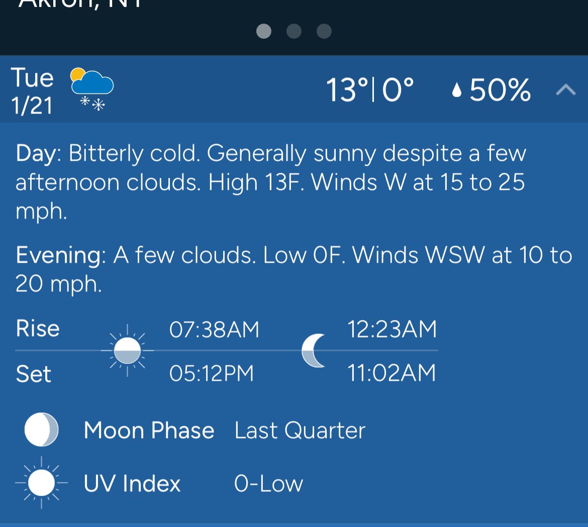 Denaris1224's tweet photo. @WGRZ I want to be a meteorologist for this group so I can get paid to only get it right maybe 30% of the time. This was the forecast you gave today and this is what it’s actually doing. https://t.co/oYtLXgQPQC