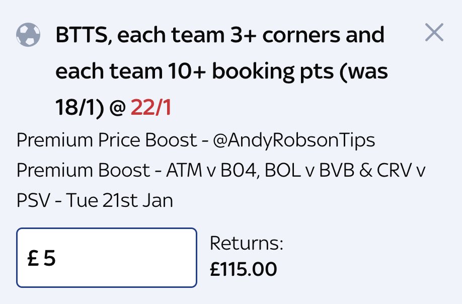 🎩 Andy’s Football Tips tweet media