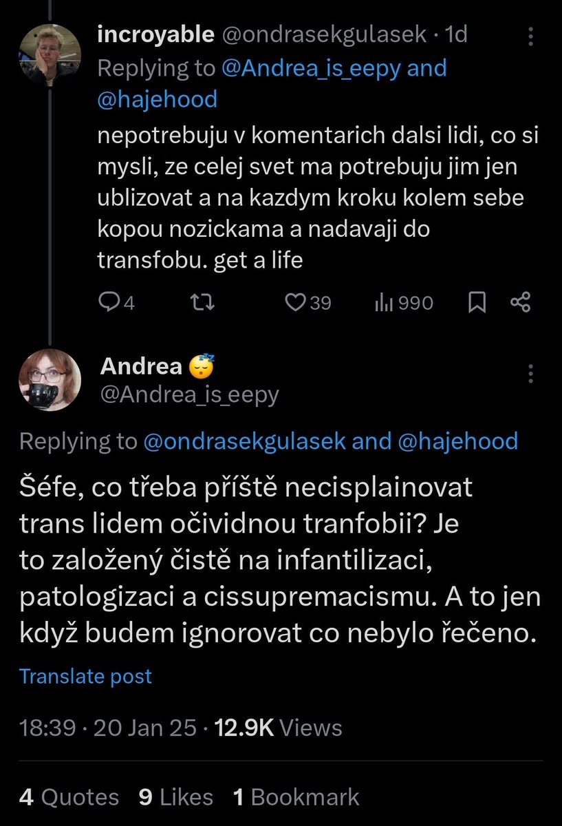 ooclevice's tweet photo. Kde bych se naučil slova jako "cisplainovat" a "cissupremacismus" jinde, než na X? https://t.co/olpxC9KMh6