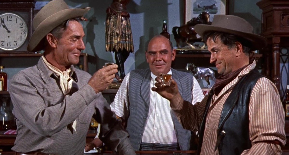 ScottMcCreaWest's tweet photo. Spent the evening watching the excellent Randolph Scott western Decision at Sundown. Wonderful film; Scott terrific as a dangerously deluded avenger. Strong cast, w/neglected John Archer a standout.
#westerns #movies #JohnArcher #RandolphScott #classicmovies #WildWest #OldWest https://t.co/L9MySVPyFl