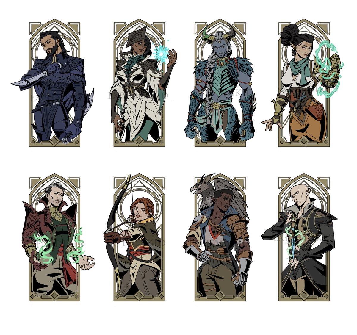 explodikid's tweet photo. #DragonAgeTheVeilguard charms ✨

available at magfest and dropping online 1/27 with the rest of my dragon age charms! https://t.co/MkI5Fdqs27