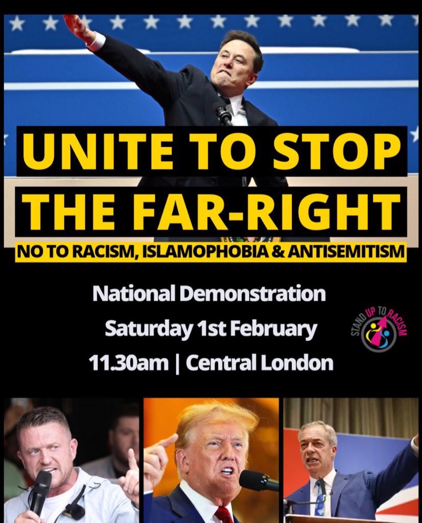 If you’re wondering how Zuckerberg’s capitulation to the far right is going: 

Stand up to Racism UK (<a href="/AntiRacismDay/">Stand Up To Racism</a>) has just been REMOVED FROM FACEBOOK for this post! 👇