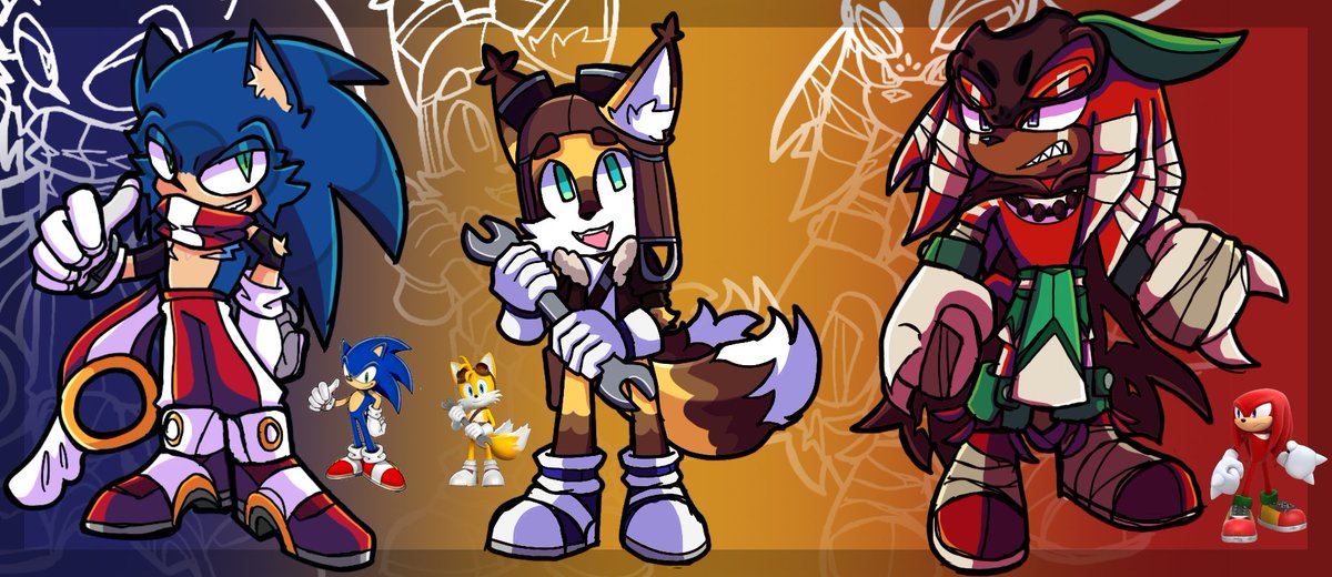 Momgana_'s tweet photo. [ Sonic ]
Team loser stylization
#SonicTheHedgehog https://t.co/0kAMX2kKw9