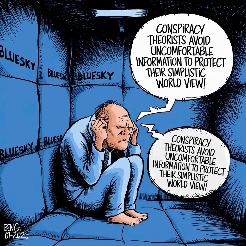 It's important to protect yourself from all the information that the uninformed #ConspiracyTheorists flood you with! 
#LeavingX #BlueSky #BlueskySocial #goodbyeX #LeaveXNow #LeaveX